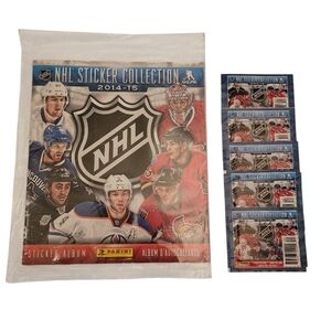 Sealed Panini 2014-15 NHL Sticker Book + Stickers Collectible Hockey Memorabilia